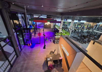 Anytime Fitness interior painting