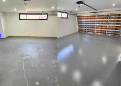 Epoxy before & after