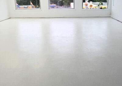 Community centre epoxy flooring