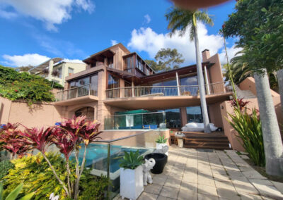 Luxury residential exterior painting