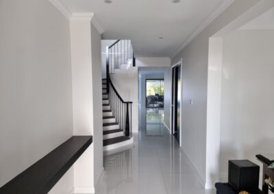 Two stories house interior painting